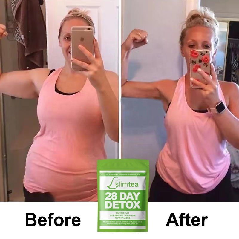 28 days detox burn tummy tea Chinese traditional herbal diet fit flat belly slim tea Private Label the minceur Perte de poids