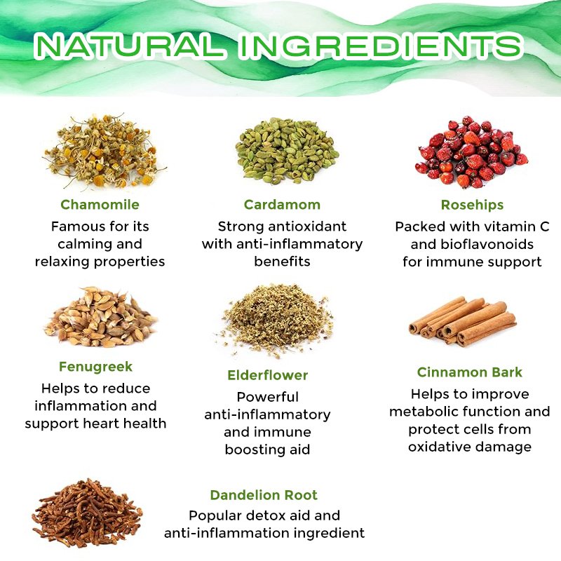 Hot selling Private Label Caffeine Free for Extended and Intermittent detox tea fast Health tea Fasting tea