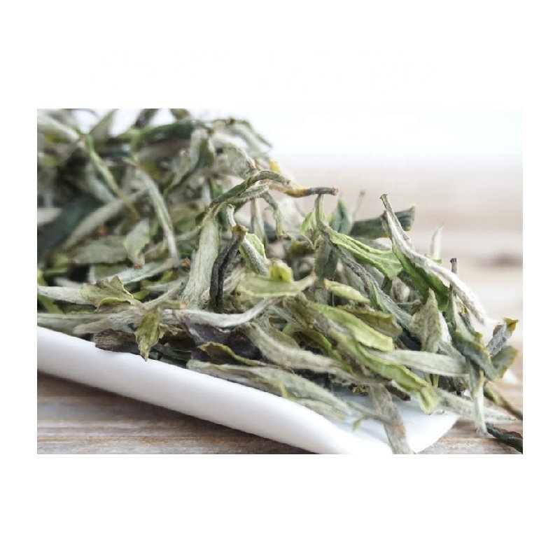 Chinese Organic Pai Mu Dan Baimudan White Peony Tea Cake Tuocha 100 Grams From Fuding Fujian
