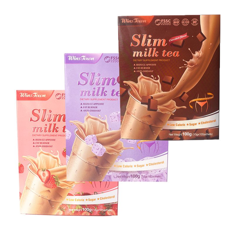 100% Natural Coffee Moringa Mint Flavor Milk Tea Custom OEM Weight Lese Slimming Herbal Milk Tea