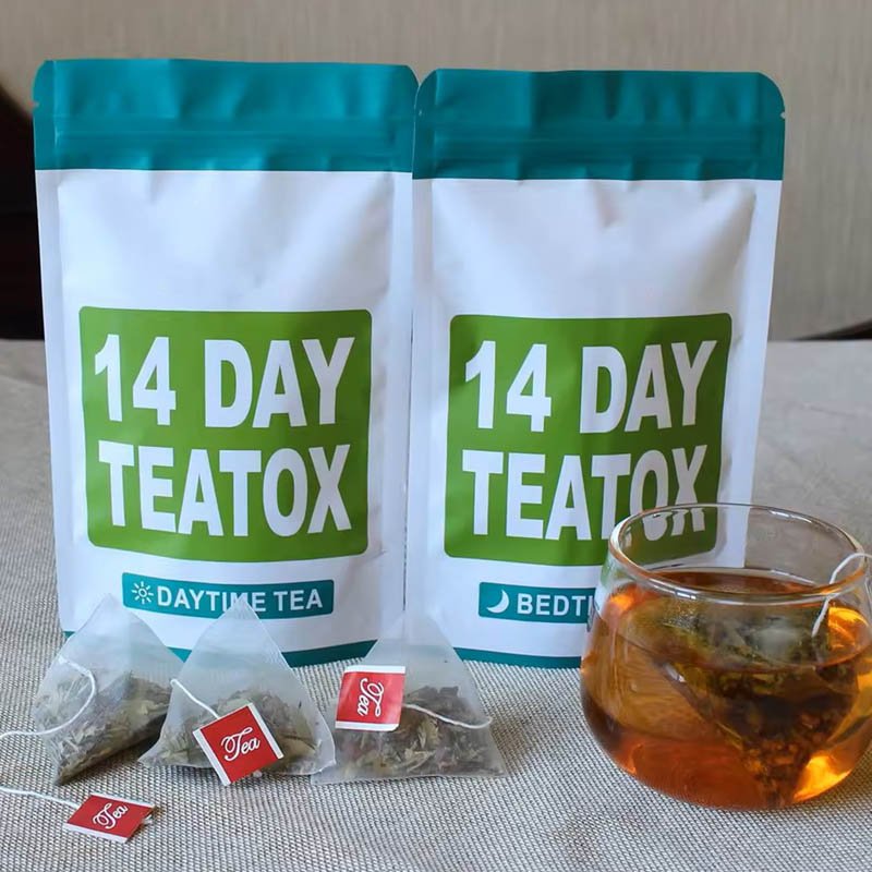 Selling 14 Day Detox Slim Flat Tummy Tea Bags Private Label Organic slim tea bags postpartum