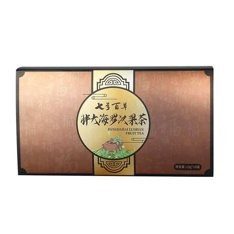Pang da hai Luo han guo herbal moisturizing throat tea sterculia lychnophora momordica grosvenori tea