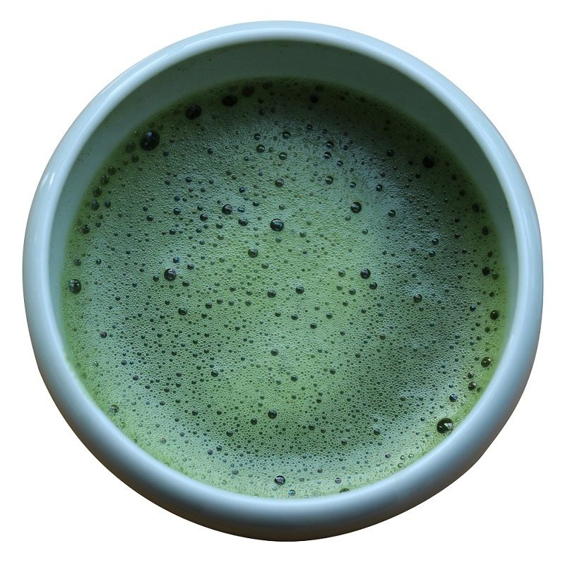 Organic japanese ceremony matcha powder pulver green tea with Tea Spoon