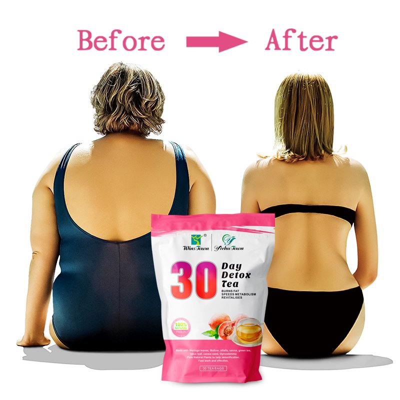 winstown Moringa leaves Mallow alfalfa senna green tea contributing to Lose weight 30 day tea