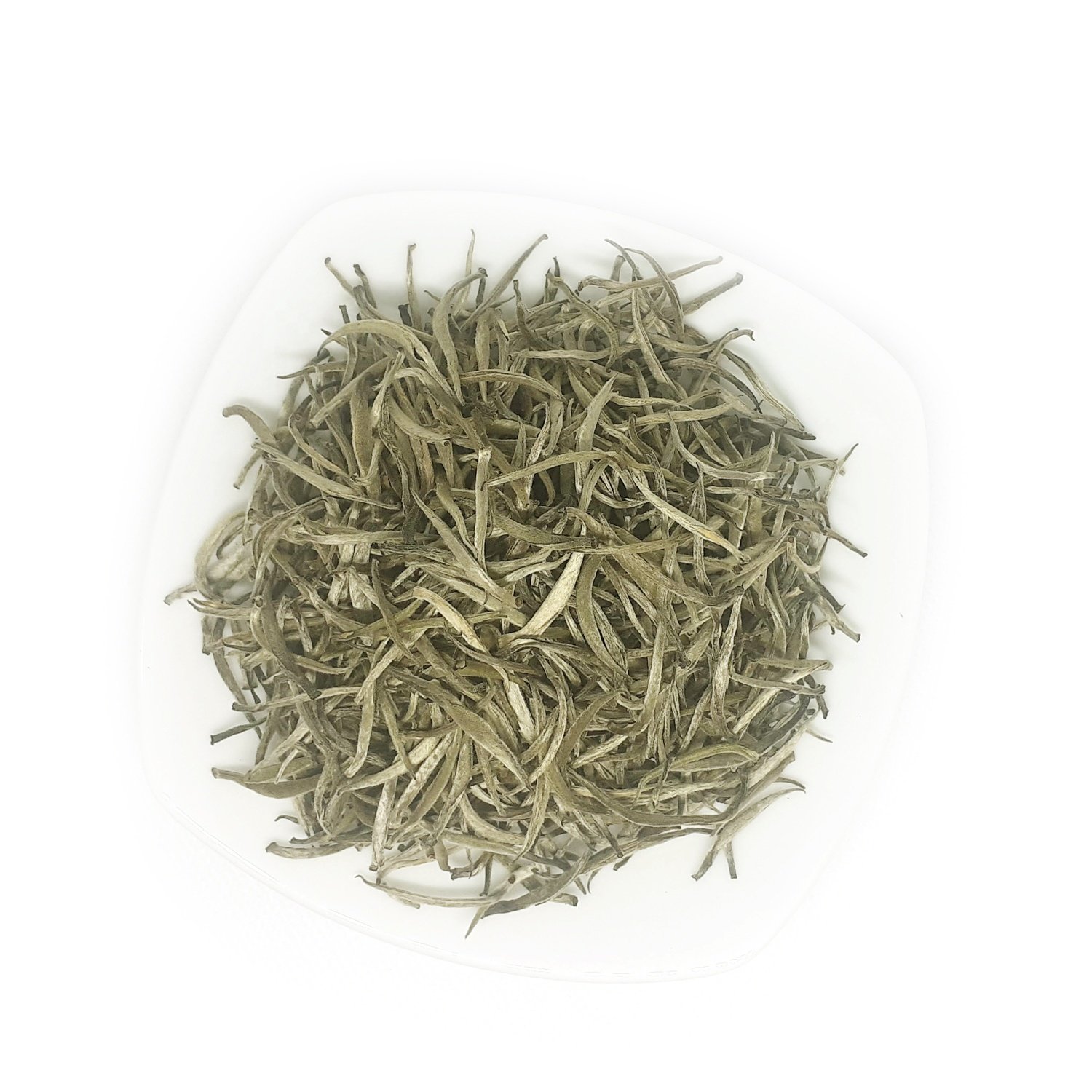 Organic Silver Needle White Tea from Sri Lanka Fresh ACRIL Bulk Style Bag and Bottle Packing OEM Free Slimming Tea