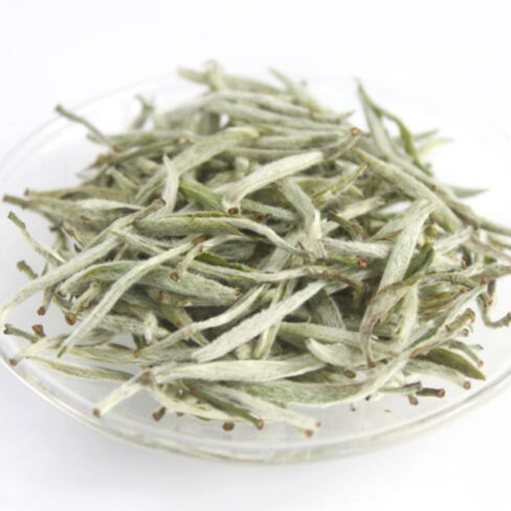 Organic Silver Needle White Tea from Sri Lanka Fresh ACRIL Bulk Style Bag and Bottle Packing OEM Free Slimming Tea