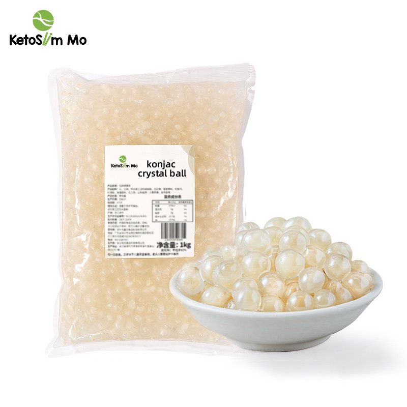 Keto Slim Mo Many Flavor Popping Boba Pearl Juice For Milk Tea