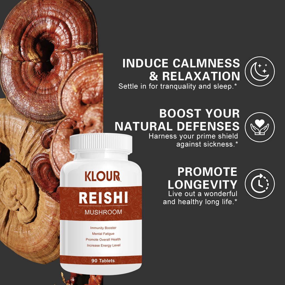 OEM Wholesale price OEM own brand Reishi extract tablets supplement mushroom tablets