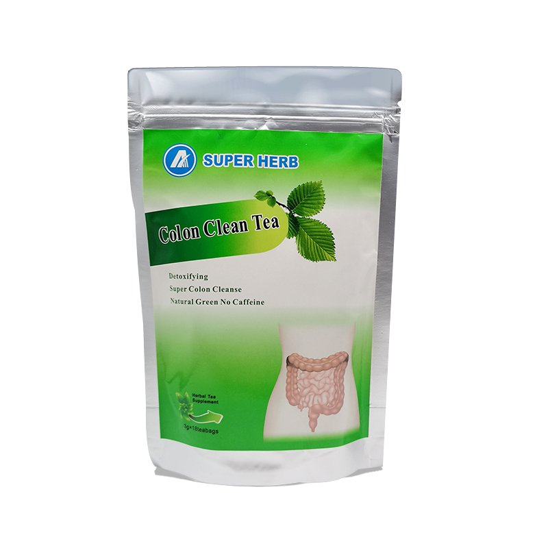 Super Herb Best Selling Detox Flat Tummy Colon Cleanse Tea Green Tea Prevents Constipation Tea