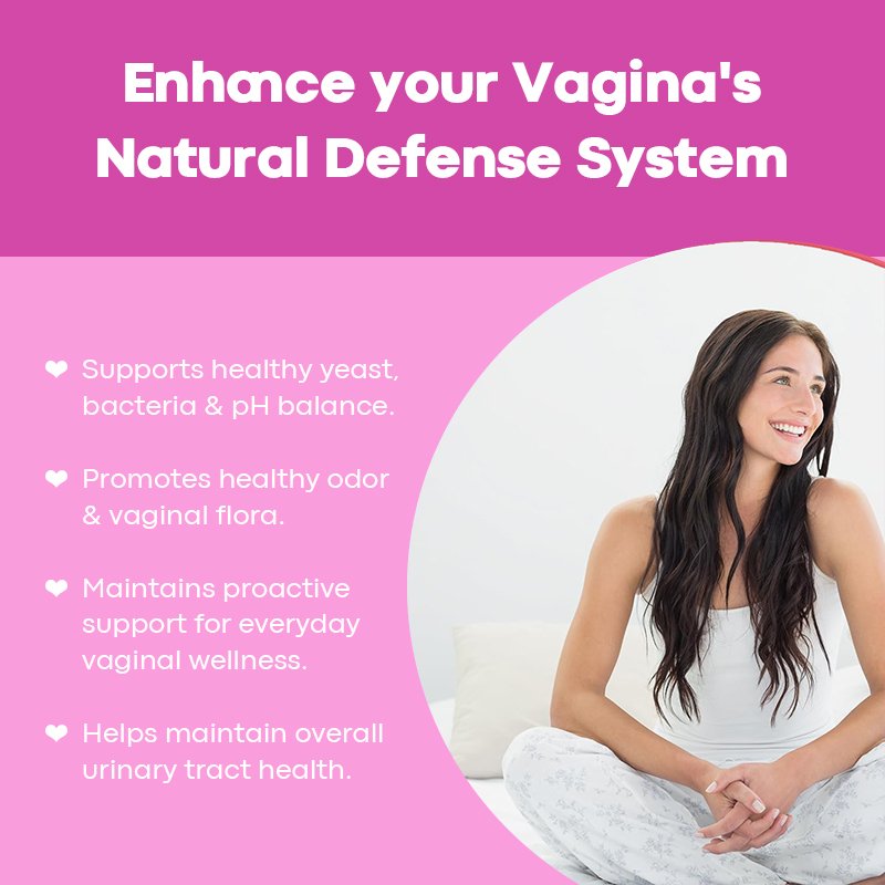 Private label Vaginal Probiotics Women pH Balance Vaginal Health Supplement Vaginal Flora capsules womb detox tea