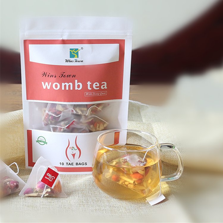 natural herbal rose red date woman womb detox tea menstrual pain relief tea