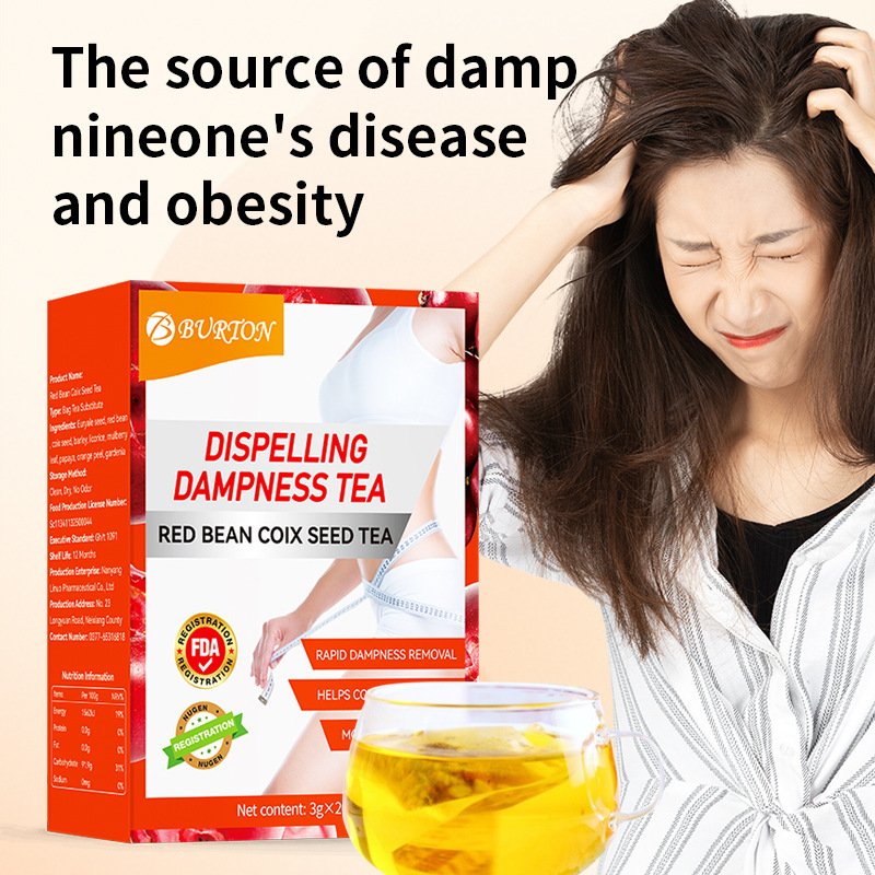 Health tea Adzuki bean corn dehumidifying tea private label 20 tea bags per box Cheap wholesale