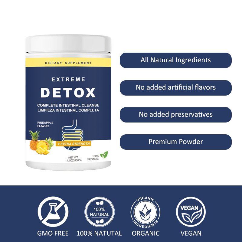 Private Label Weight Management weight loose Instant Skinny Extreme Detox Powder