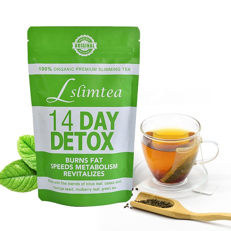 Chinaherbs Detox Slim Private Label 14 Day Fitness Slimming Tea Teatox Flat belly teas abdomen slimming tea burn fat weight loss