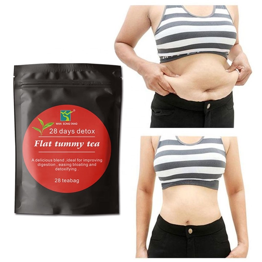 Natural 28 days ture Detox strong beauty Slimming Tea slim burn fat Loss Weight metabolism abdomen bags perte du poids