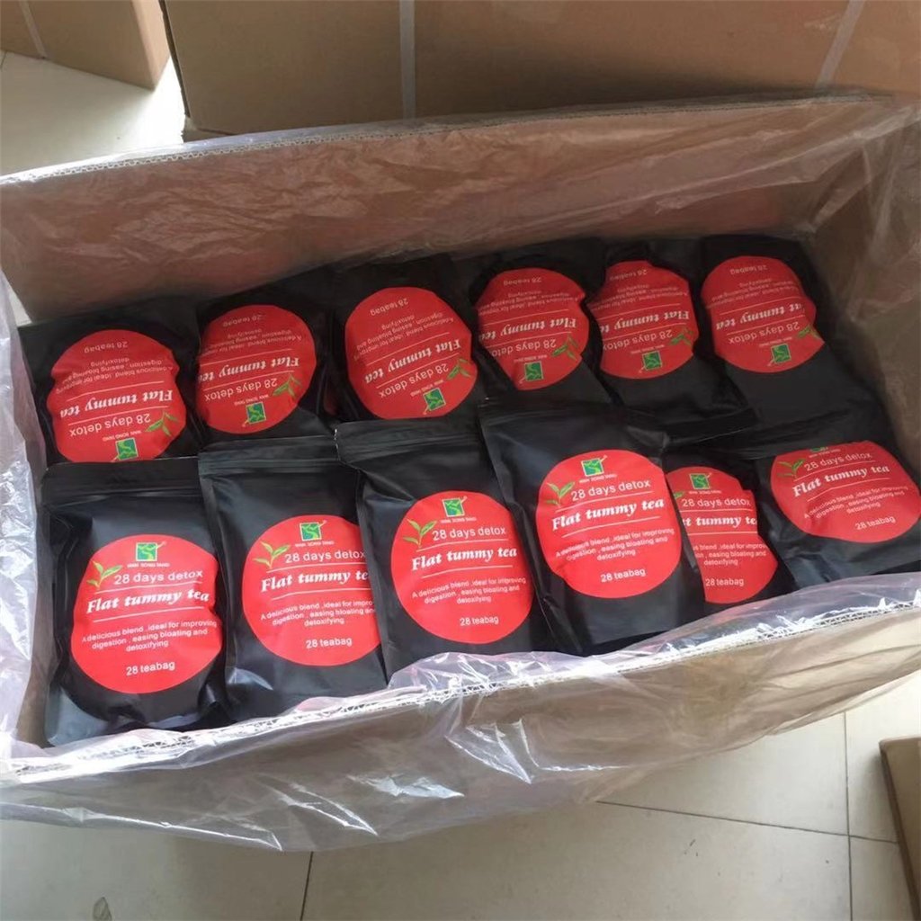 Natural 28 days ture Detox strong beauty Slimming Tea slim burn fat Loss Weight metabolism abdomen bags perte du poids
