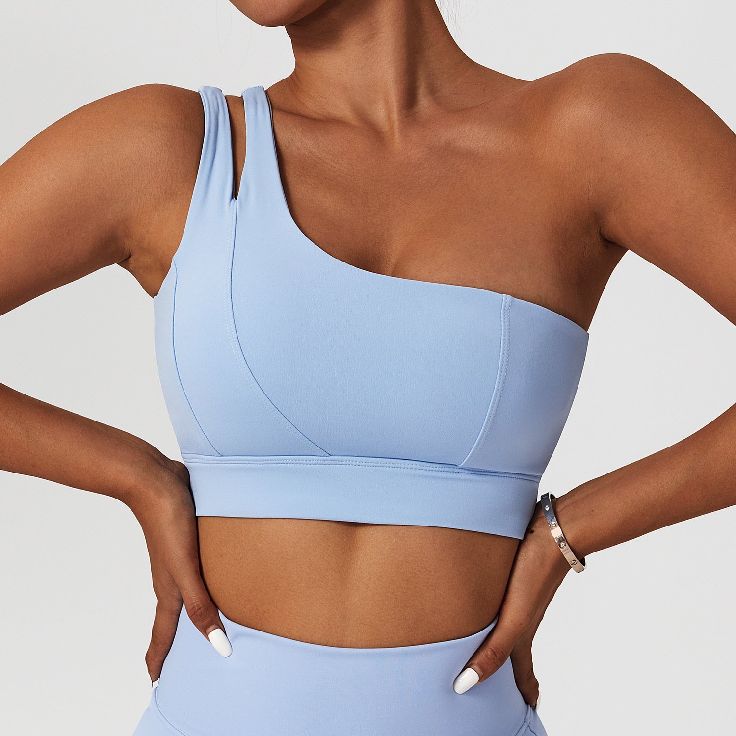 Wholesale Pilates Wearing Yoga Shorts High Waist Slim-Fit Hip Lift Running Women's Yoga Set Gym Fitness Sets Sports Yoga Sets