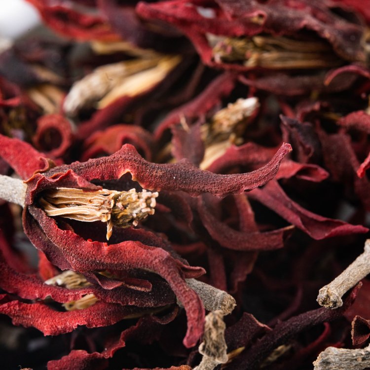 Organic Herbal Slimming Tea Dried Hibiscus Magnolia Flower Yulan New Red Brown Whole Fresh Loose Tea Bulk Box Cup