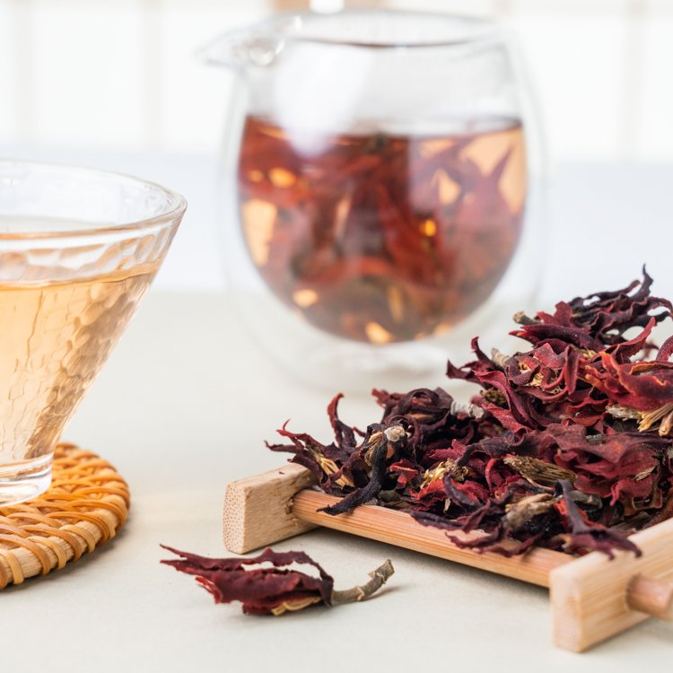 Organic Herbal Slimming Tea Dried Hibiscus Magnolia Flower Yulan New Red Brown Whole Fresh Loose Tea Bulk Box Cup