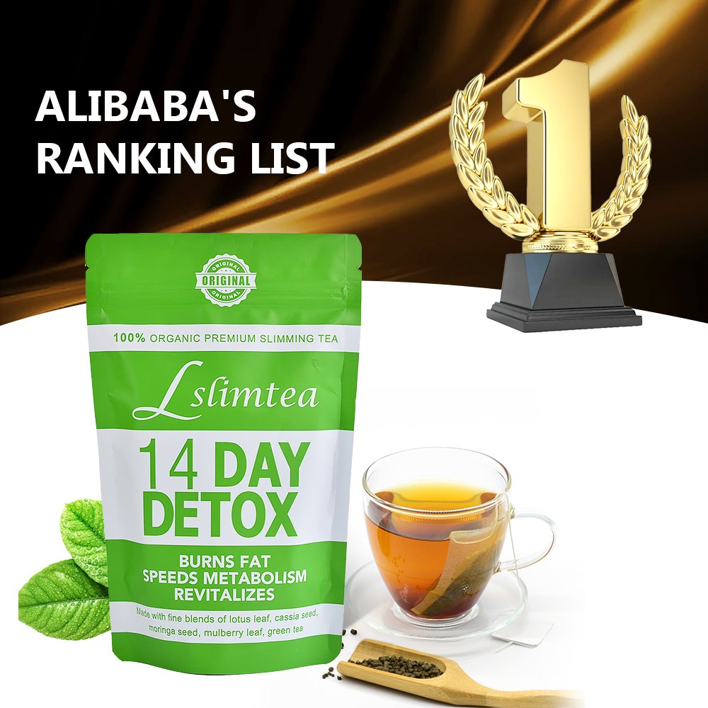 Chinaherbs Private Label 14-Day Organic Flat Tummy Fit Tea Fast Detox Weight Loss Slimming Herbal Tea