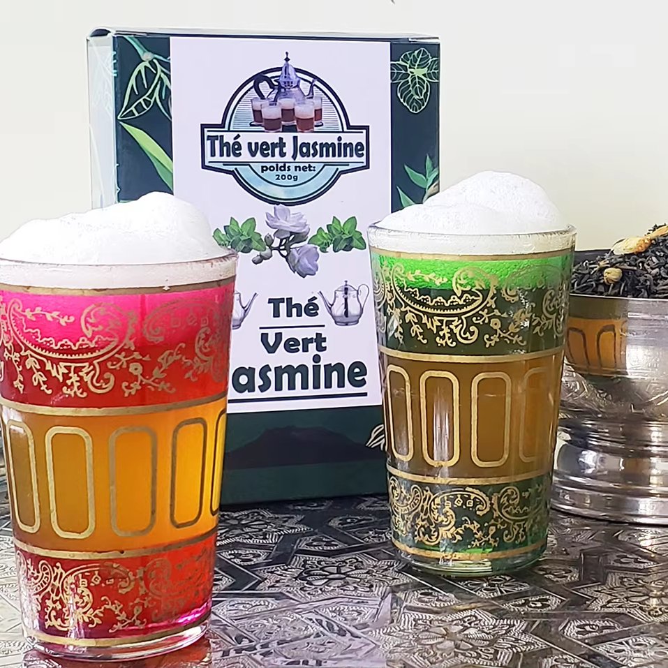 eu standard jasmine green tea with factory price