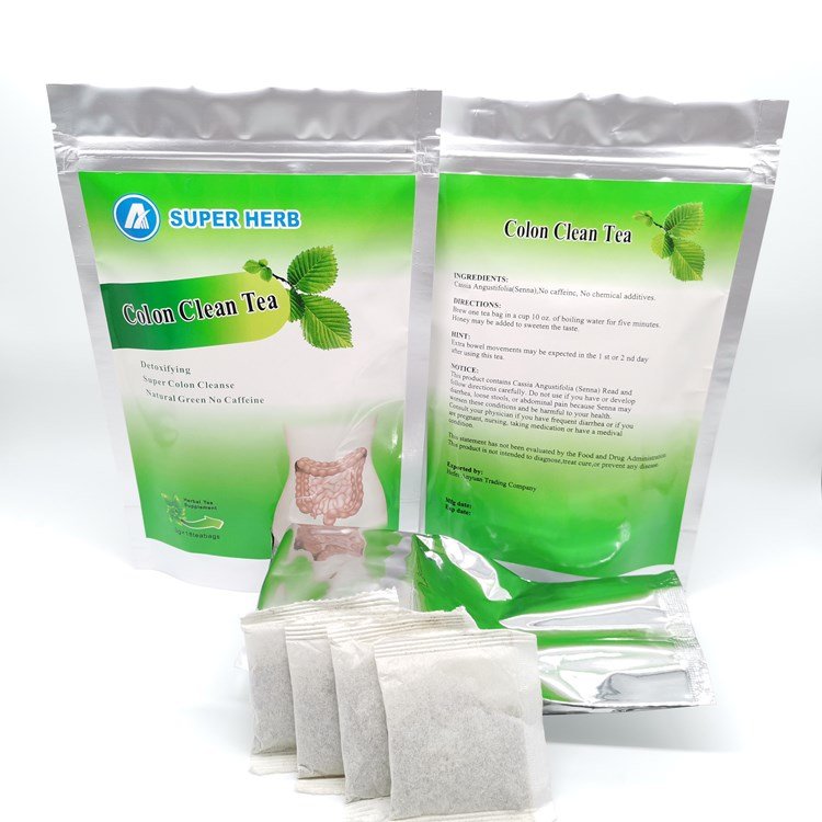 Best Selling Detox Flat Tummy Belly Cleanse Slim Green Tea Super Herb Slimming Tea