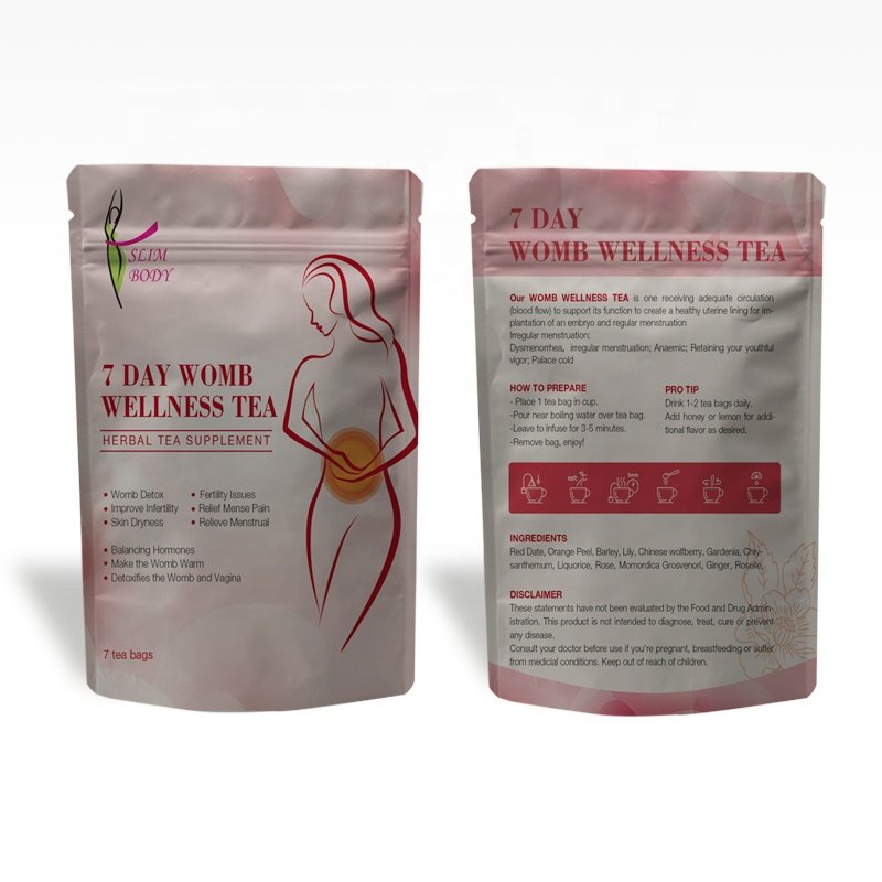 Private Label Service Female Fertility Fibroid Tea Warm Womb Detox Tea