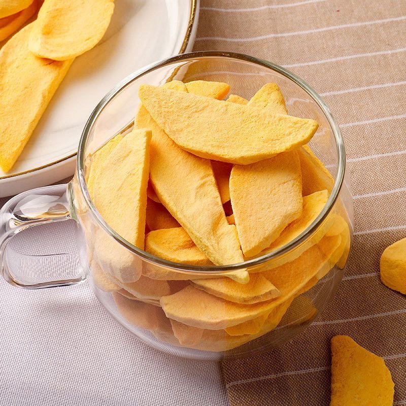 Internet celebrity snack freeze-dried mango dried mango crisp dry