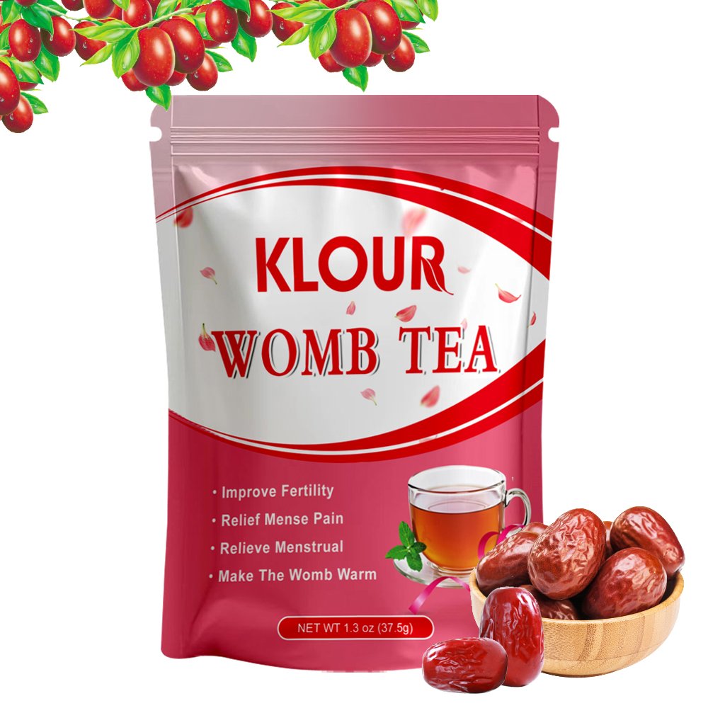 Organic tea mix for women with menstrual pain irregular uterus detoxification tea