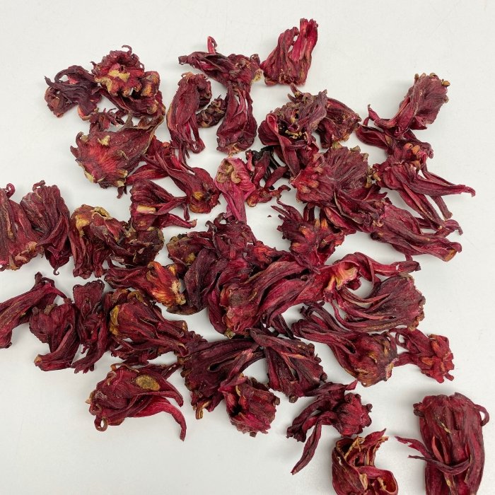 Hibiscus Flower Bulk Natural Organic Dried Red Roselle Hibiscus Whole Flower Loose Herbs Tea Detox Slim Tea