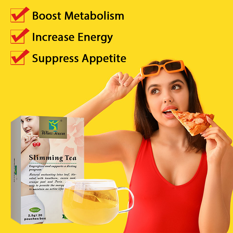 Hot Selling Organic Tetox Herbal Flat Tummy Slimming Tea Natural Beauty Detox Strength Tea Skinny Weight Loss Tea Bag Packaging