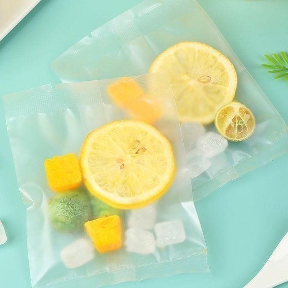 Factory Direct Sales Cold Brewed Kumquat Lemon Passion Fruit Tea in Independent Triangular Bag Non-Boiling Tea Bagged