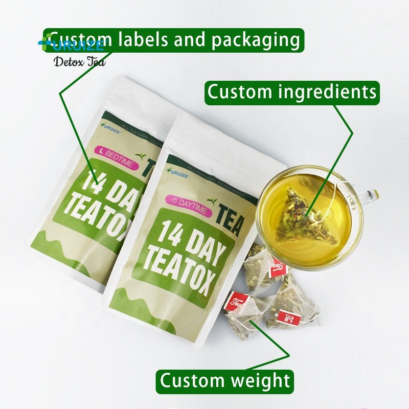 Slimming Tea Private Label Detox Tea For Lose Weight 14 day Slimming Tea