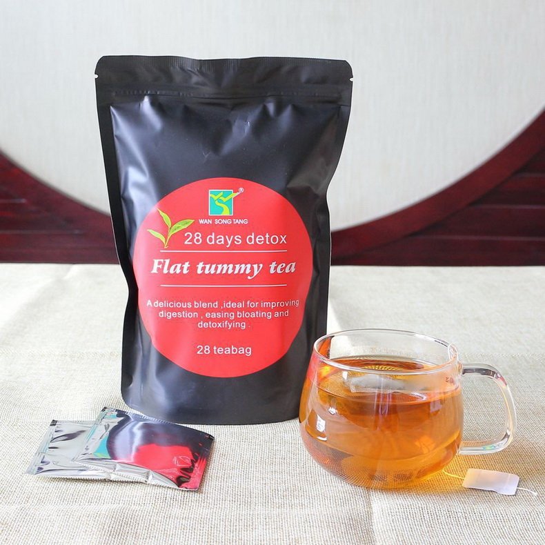 Flat Slim Tea 28 Days Detox Slimming cha fit tea Burn Tumy Tea
