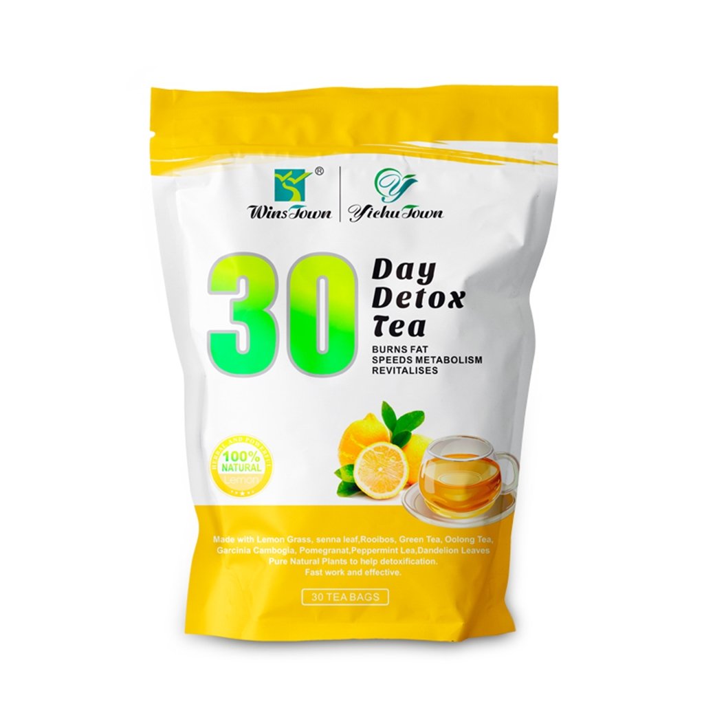 Private Label Traditional Herbal Diet Weight Loss Tea HALAL HACCP GMP factory Herbal Slimming 30 days Detox Tea with GREEN TEA