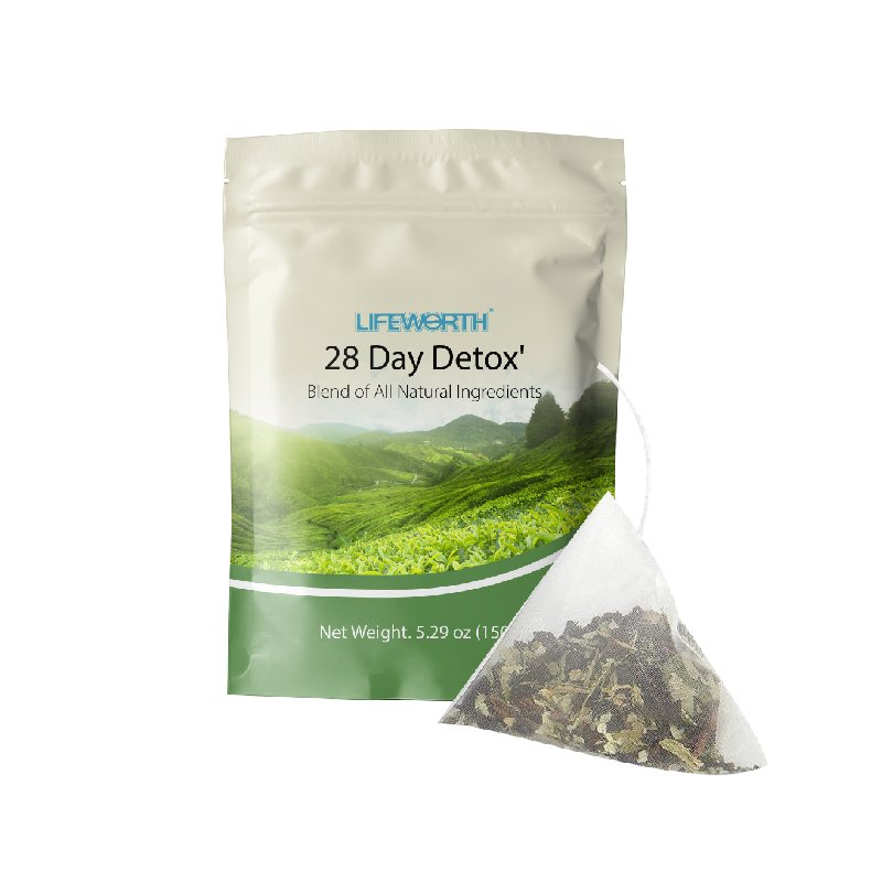 LIFEWORTH Private Label Fast Detox Flat Tummy Cleanse Fat Burn slim Tea