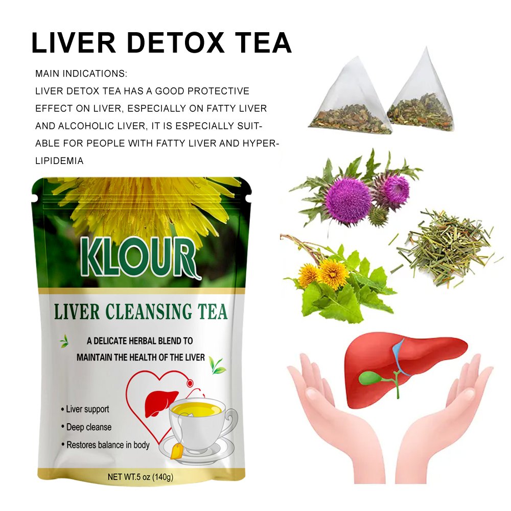 Chinese Herbal Tea Private Label Liver Detox Tea Cleanse Fatty Liver & Alcohol River Herbal Cleansing Tea
