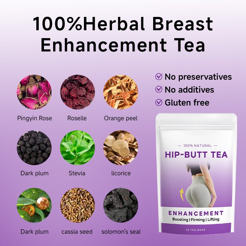 ODM Chinese herb OEM Natural Hip Butt Enhancer Tea Herbal Large Buttocks Butt And Breast Enlargement Tea