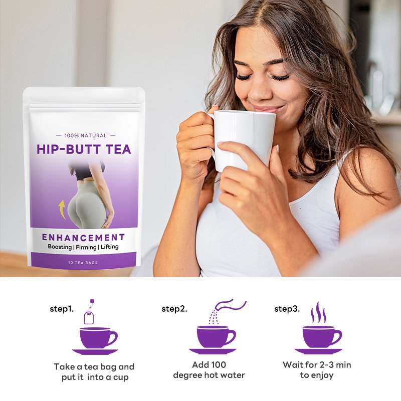 ODM Chinese herb OEM Natural Hip Butt Enhancer Tea Herbal Large Buttocks Butt And Breast Enlargement Tea