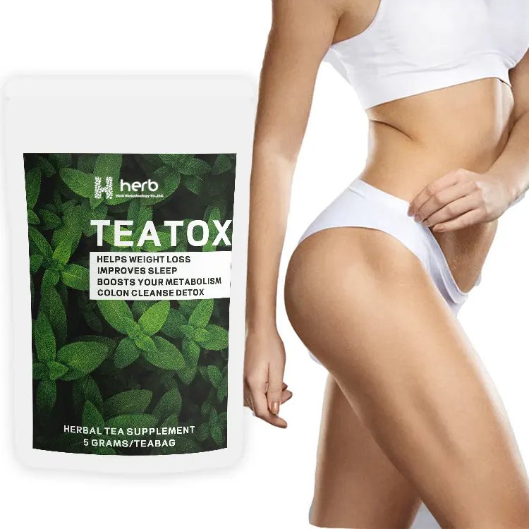 Private Label slimming detox tea weight loss Fitness Herbs Slim Teatox Flat Tummy slimming Tea