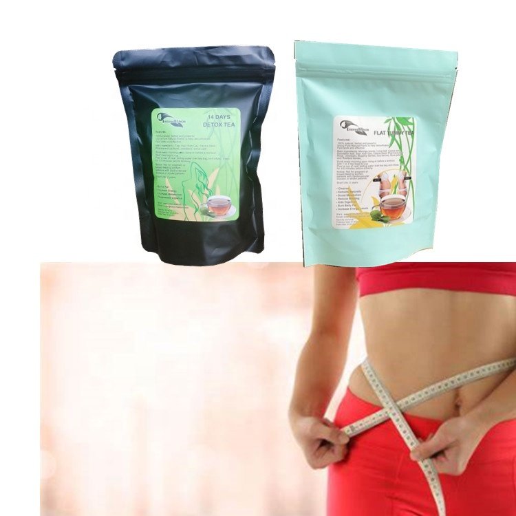 OEM Special free Design Private Label quick best flat belly slimming tea