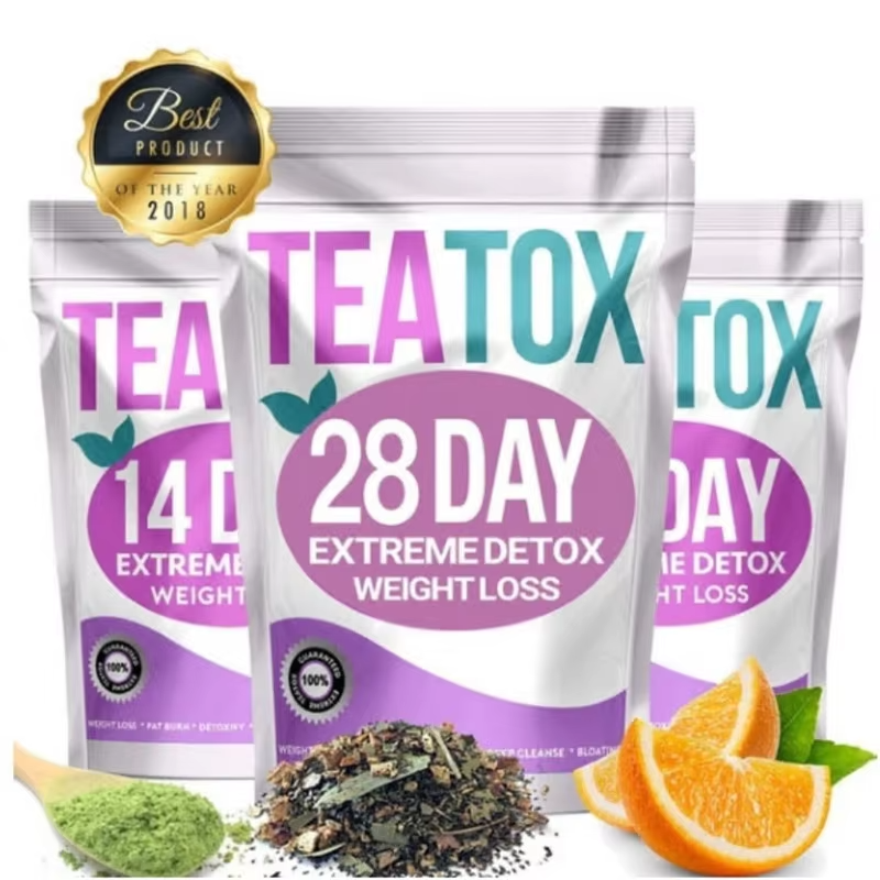 Factory Custom OEM/ODM 28 Days Weight Management Boost metabolism Cleanse Detoxify Slimming Tea