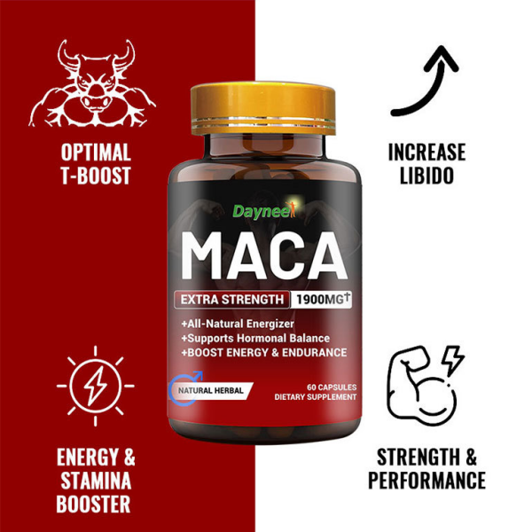OEM MACA capsules custom manufacturer Natural dietary supplement capsule men and women love pills Private Label Maca Powder