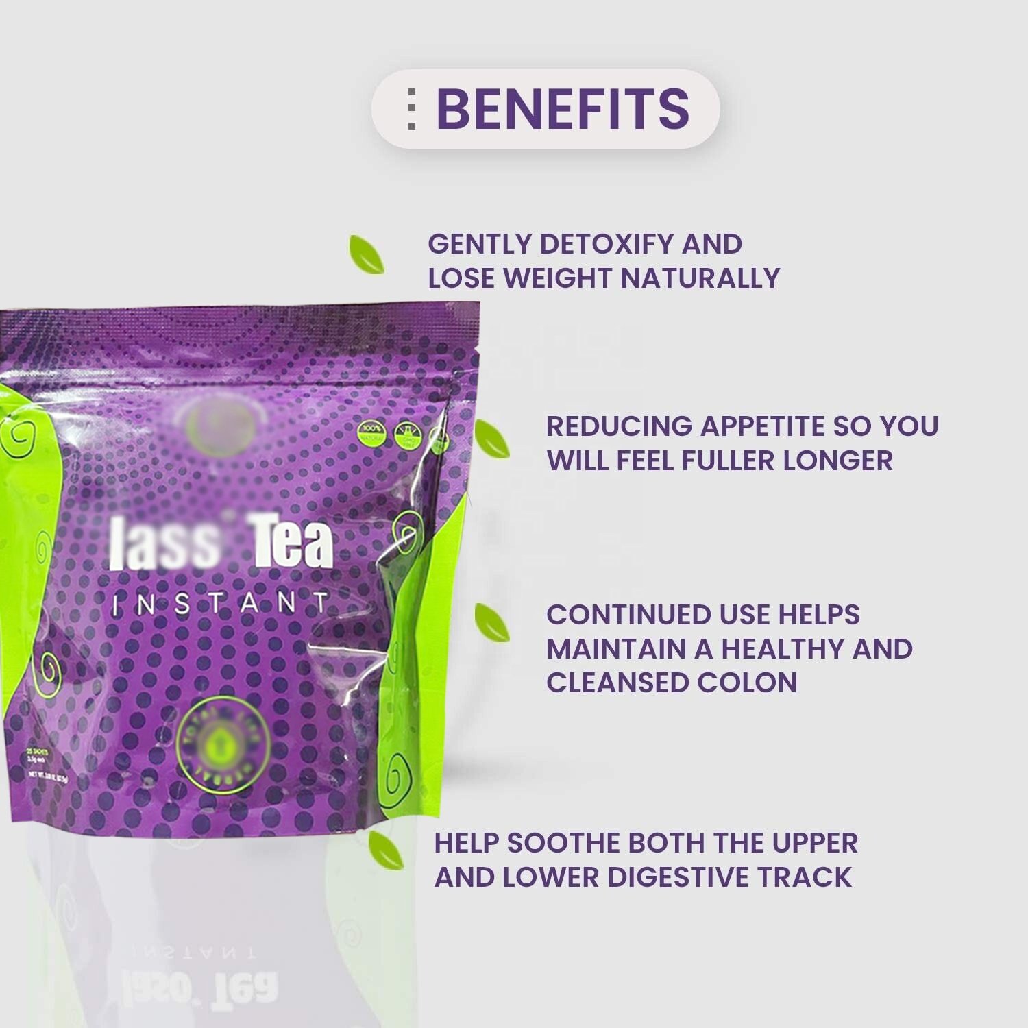 Support Skin Whitening Custom Manufacturers Supply Wholesale 28 day Tummy Flattening Herbal detox instant Tea