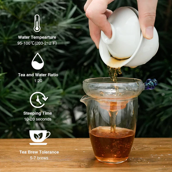 iTeaworld Luxury Chinese Wild Oolong Tea Set Hand Rolled Oolong Tea In Can Slimming Tea