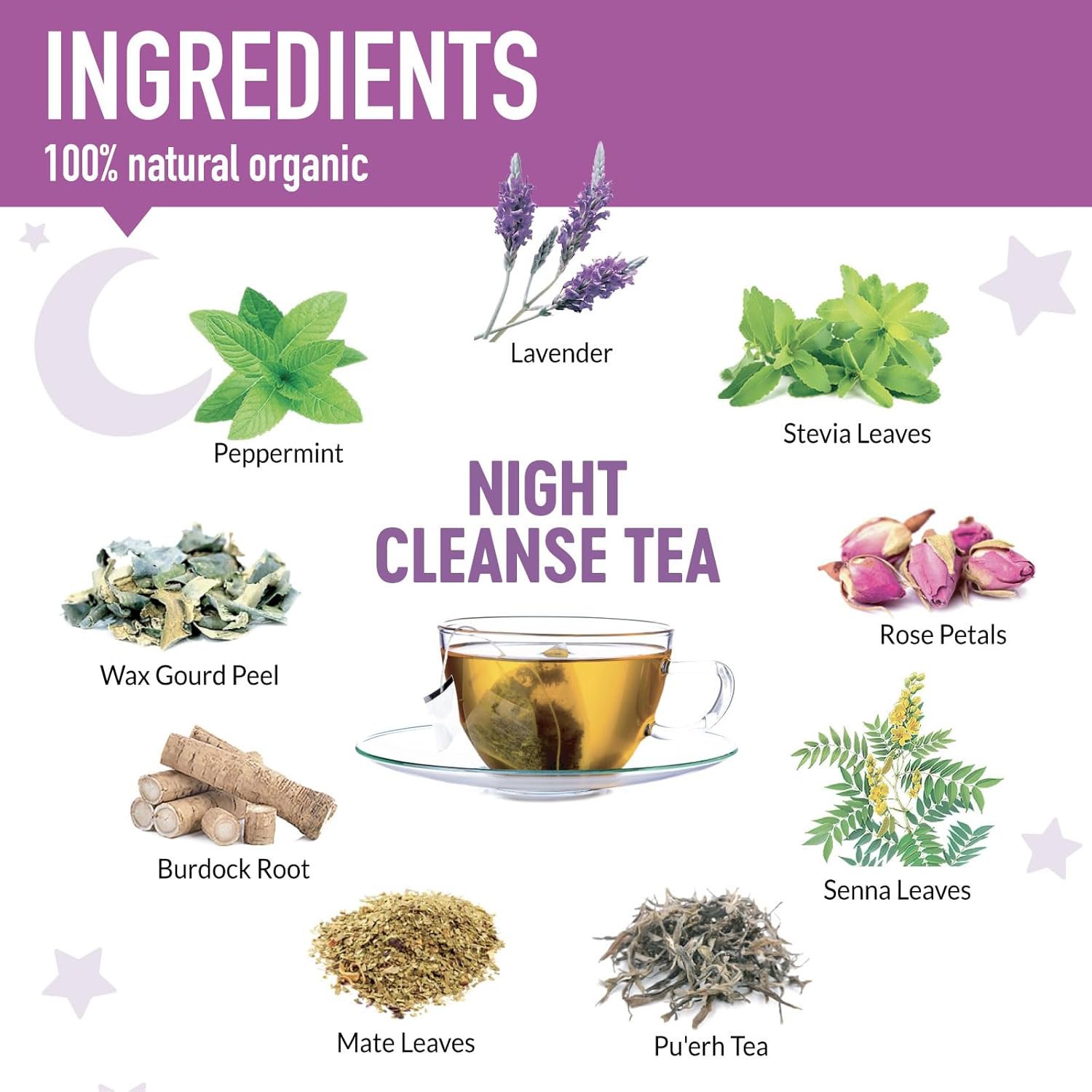 Private Label Morning and Night Slimming Tea Detox Flat Tummy Tea 28 Days Detox Powder Best Slimming Tea