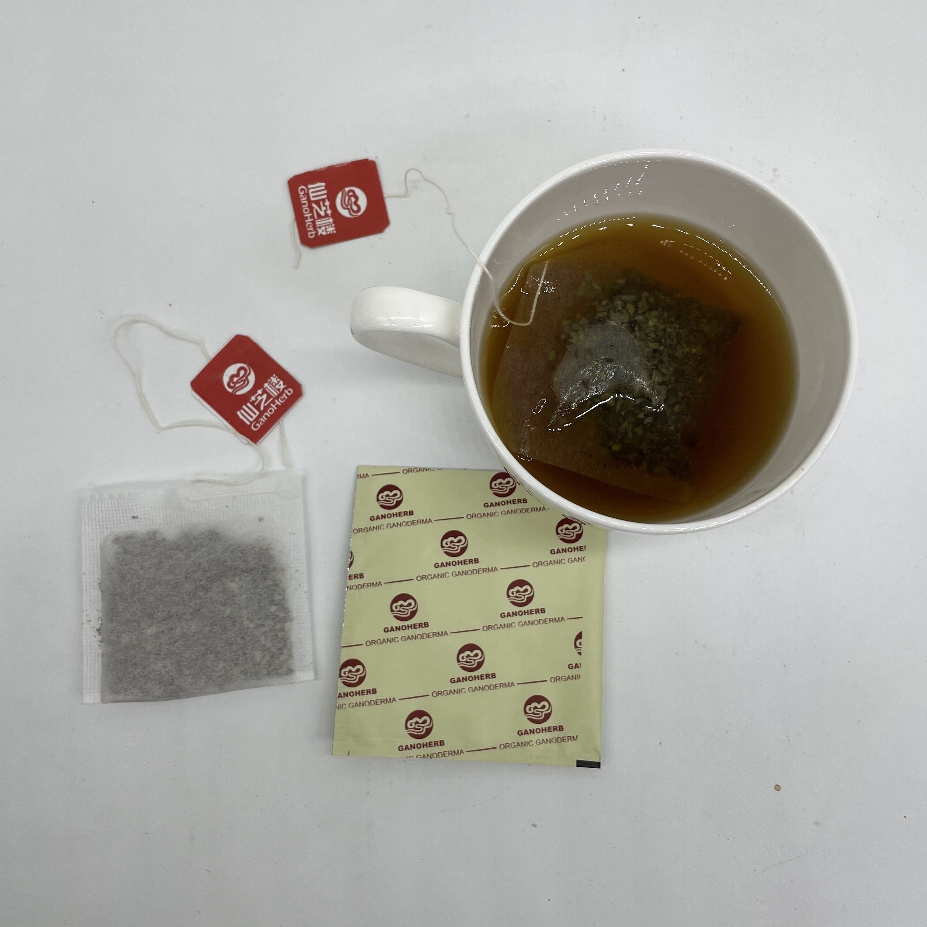 Private Label Ganoderma Reishi Mushroom Extract Herbal Tea for Supportive Weight Management and Overall Wellness