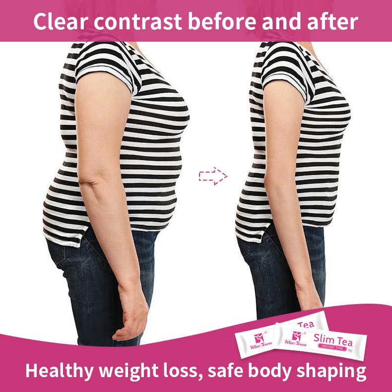 Hot Sale Instant Slim Tea Instant Herbal Detoxification Private Label Drink Slim Tea Herbal Detox Slim Tea
