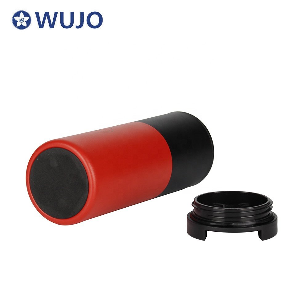 Wholesale 450ml Portable 304 Stainless Steel Vacuum Flask plastic inner Insulated Thermos Water Bottle Coffee Tumblers Cups