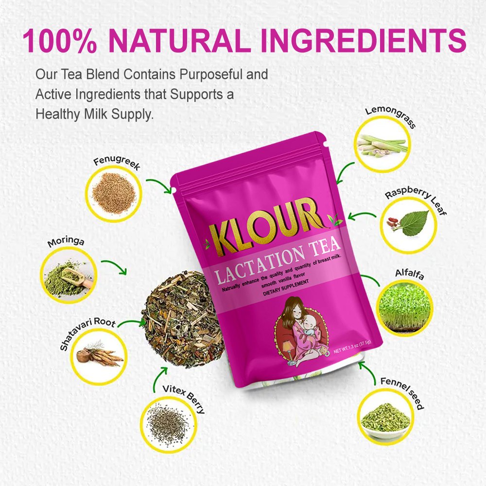Organic lactation tea Private label for breastfeeding mothers to add breast milk
